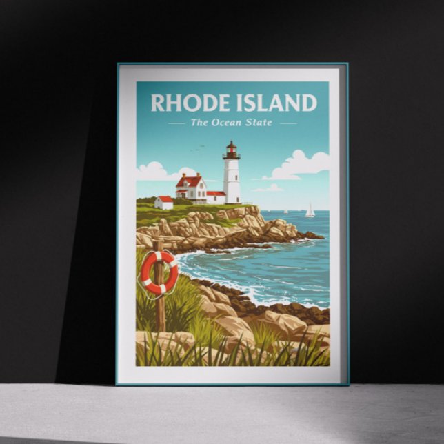 Vintage Rhode island Poster (Skapare uppladdad)