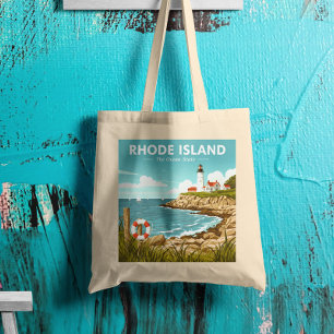 Vintage Rhode island Tygkasse