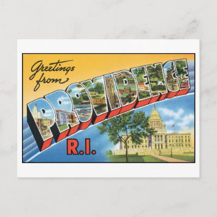 Vintage, RI-vykort Vykort