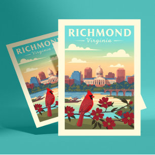 Vintage Richmond Virginia Vykort