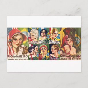 Vintage Rio de Janeiro Collection Vykort