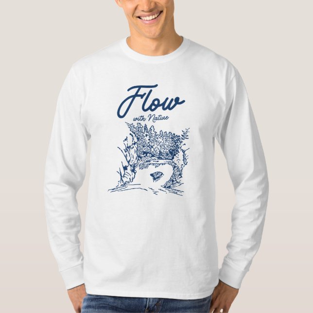 Vintage River T-Shirt (Framsida)