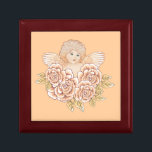Vintage Ro Cherub Angel Smyckeskrin<br><div class="desc">Vintage Ro Cherub Angel Smyckeskrin av ArtMuvz Illustration. Matchande änglar t-shirt, Kristian-kläder, trosgåvor, serenitetsgåvor och återhämtningskläder.Gelgåvor är ett tänkbart och meningsfullt sätt att visa någon du bryr dig om. Vare sig du tittar för en gåva till en vän, familjemedlem eller älskad, finns det en ängelgåva som är perfekt för dem.Gelgåvor...</div>