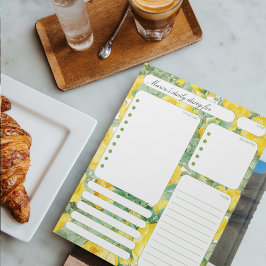 Vintage Ro Daily Planner Notes och To Do List Anteckningsblock
