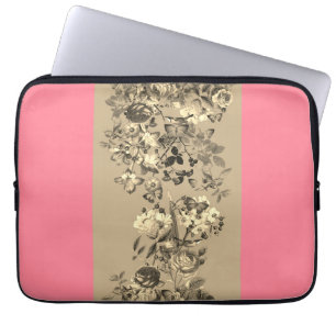 Vintage Ro Garden Classic Neutralts Laptop Fodral