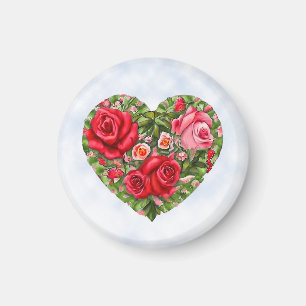 Vintage Ro Heart Magnet