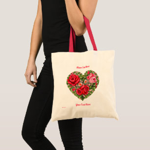 Vintage Ro Heart Tygkasse