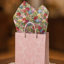 Vintage Ro Hydrangea Blommigt Craft Decoupage