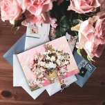 Vintage Ro i vas, Van Gogh Vykort<br><div class="desc">Vincent Van Gogh målar fortfarande livet,  vintage Ro efter intsionismen i vas</div>