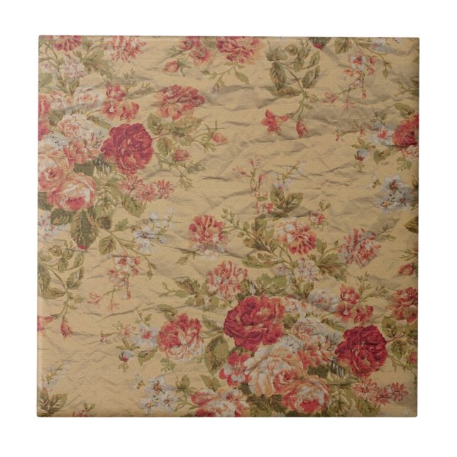 Vintage Ro Kakelplatta (Framsidan)