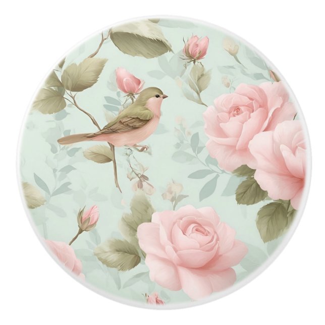 Vintage Ro keramisk knopp (Framsidan)