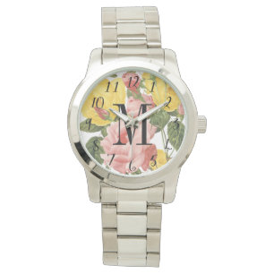 Vintage Ro Monogrammed bevakning Armbandsur