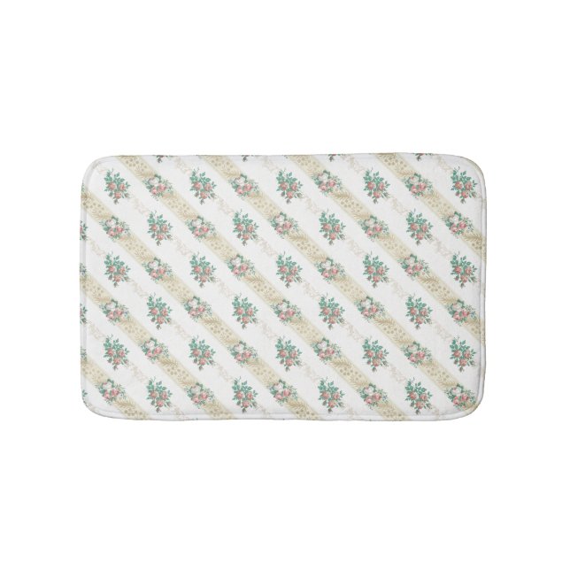 Vintage Ro Mönster - Bath Mat Badrumsmatta (Framsidan)