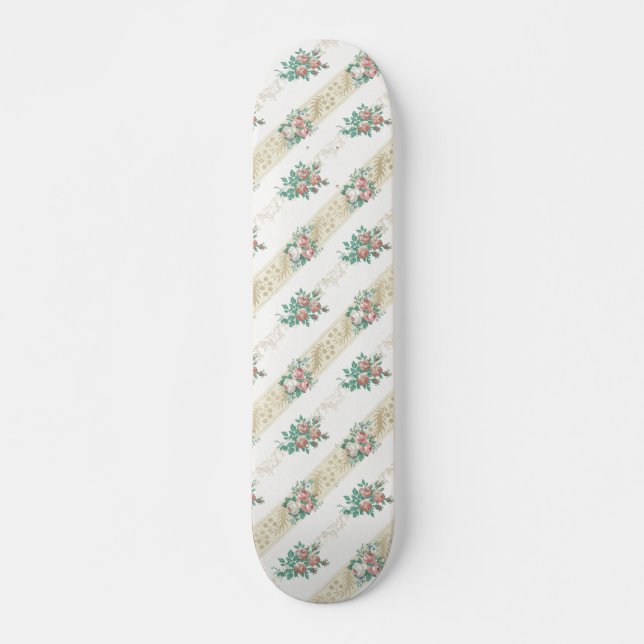 Vintage Ro Mönster - Skateboard (Framsida)