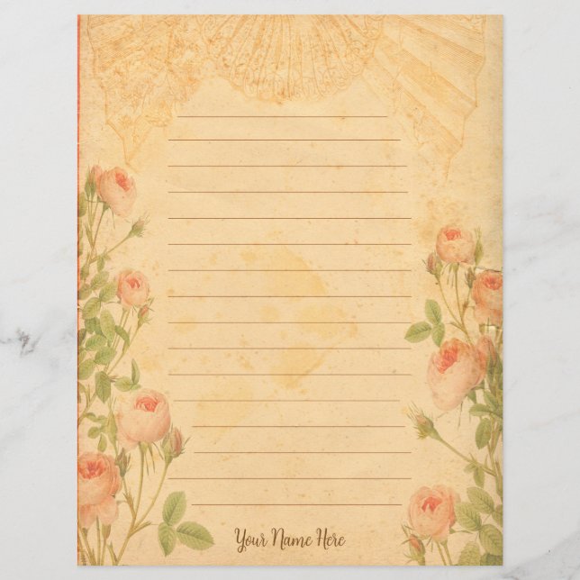 Vintage Ro Stationery (Framsida)