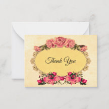 Vintage Ro, tack kort