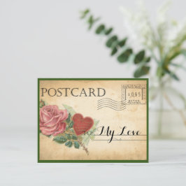 Vintage Ro Valentine Vykort