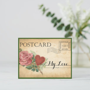 Vintage Ro Valentine Vykort