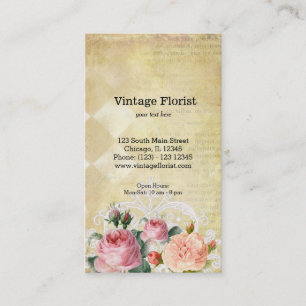 Vintage Ro Visitkort