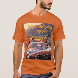 Vintage Road Resa Tshirt För manar T Shirt