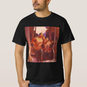 Vintage Robin Hood och hans glada män av NC Wyeth Tee