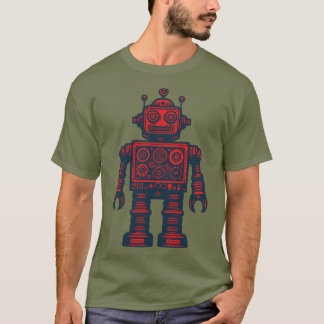 Vintage Robot T Shirt