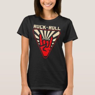 Vintage Rock and roll Music Retro Rock and roll 5 T Shirt