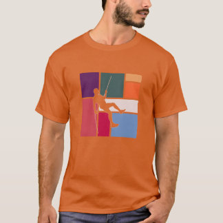 Vintage Rock Climbing Adventure familj T Shirt