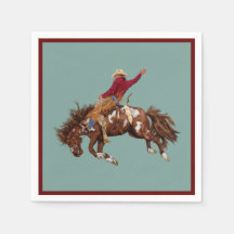 Vintage rodeo bronco ridcowboyen
