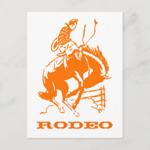 vintage Rodeo Vykort