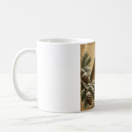 vintage rödhake julmugg  kaffemugg