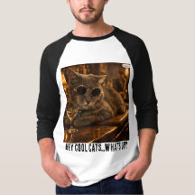 Vintage Rökig, Hip, Cool Katt