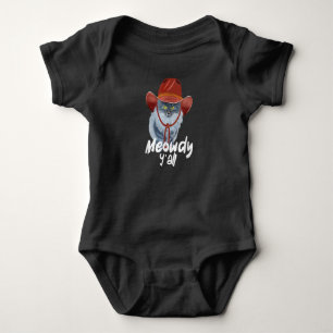 Vintage rolig Catboy Cowboy Western Country Katt T Shirt