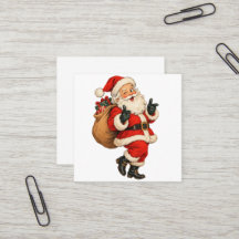 Vintage Rolig Tomte Jul Illustration