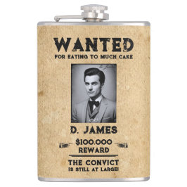 Vintage Roligt Convice Reward Western Wanted Fickplunta