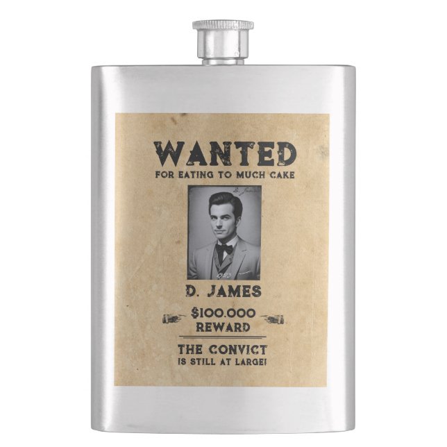 Vintage Roligt Convice Reward Western Wanted Fickplunta (Framsidan)