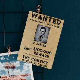 Vintage Roligt Convict Reward önskad Vykort