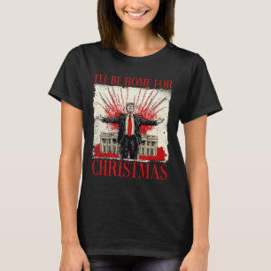 Vintage Roligt Humoristisk Trump Jag Kommer Hem Ti T Shirt