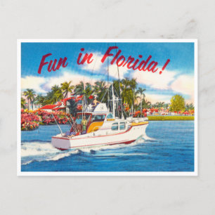 Vintage Roligt i Florida Travel Vykort