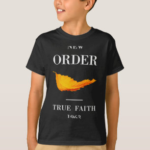 Vintage Roligt New Order True Faith Musik T Shirt