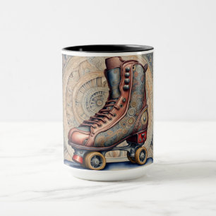 Vintage Roller-skridskor Mugg