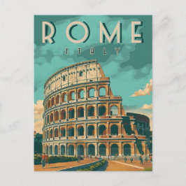 Vintage Rom Colosseum Vykort