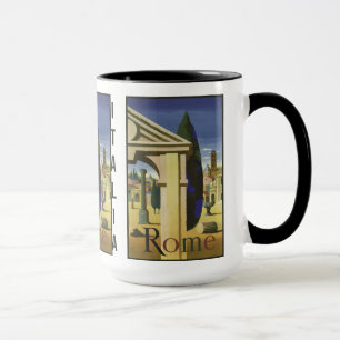 Vintage Rom Italien anpassningsbar mugg