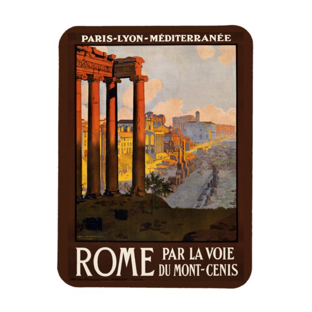 Vintage Rom Italien magnet (Vertikal)