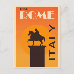 Vintage Rom Italien Travel Vykort