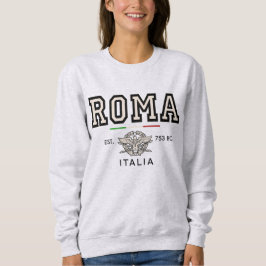 Vintage Roma Italia College T Shirt