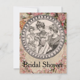 Vintage Romantik par Antique Ro Bröllop Inbjudningar