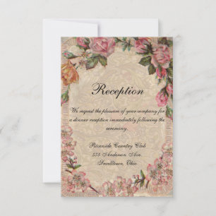 Vintage Romantik par Antique Ro Bröllop Inbjudningar