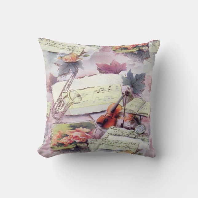 Vintage Romantik Pillow Kudde (Framsida)