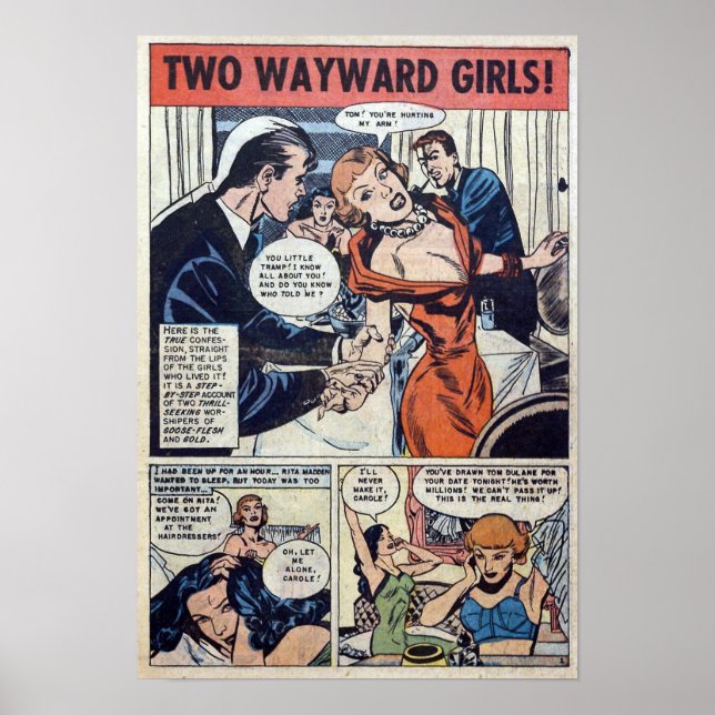 Vintage Romantik Poster (Framsidan)
